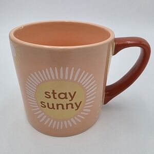NEW! DaySpring - Stay Sunny 14oz Ceramic Mug Christ Centered, Bible Faith, Gift